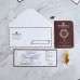 Wedding Invitation Card Passport Invitation Boarding Pass Invitation Customized 